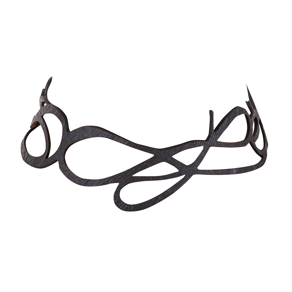 Wave Elegant Inner Tube Choker by Paguro Upcycle