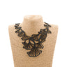 Fan Leaf Clover Rubber Necklace by Paguro Upcycle