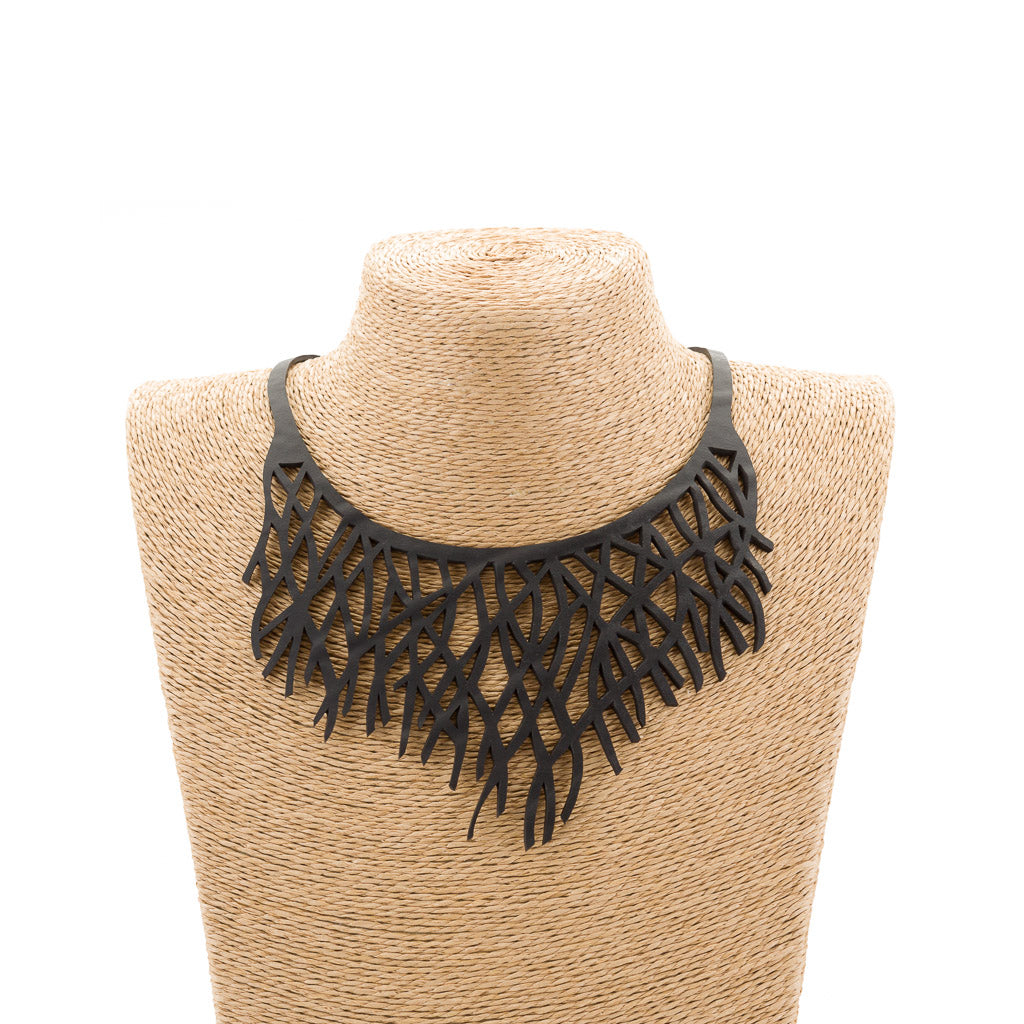 Reef Handmade Marine Rubber Necklace by Paguro Upcycle