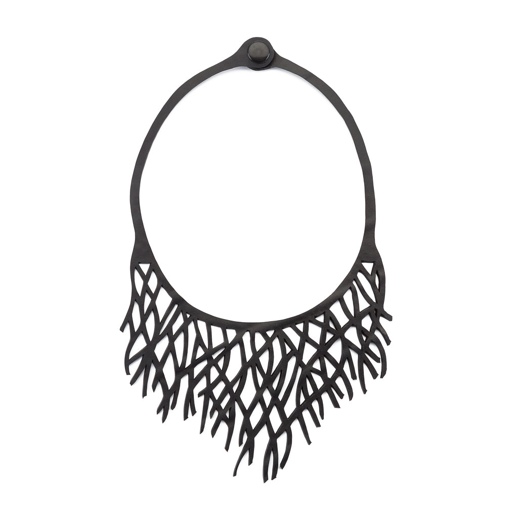 Reef Handmade Marine Rubber Necklace by Paguro Upcycle