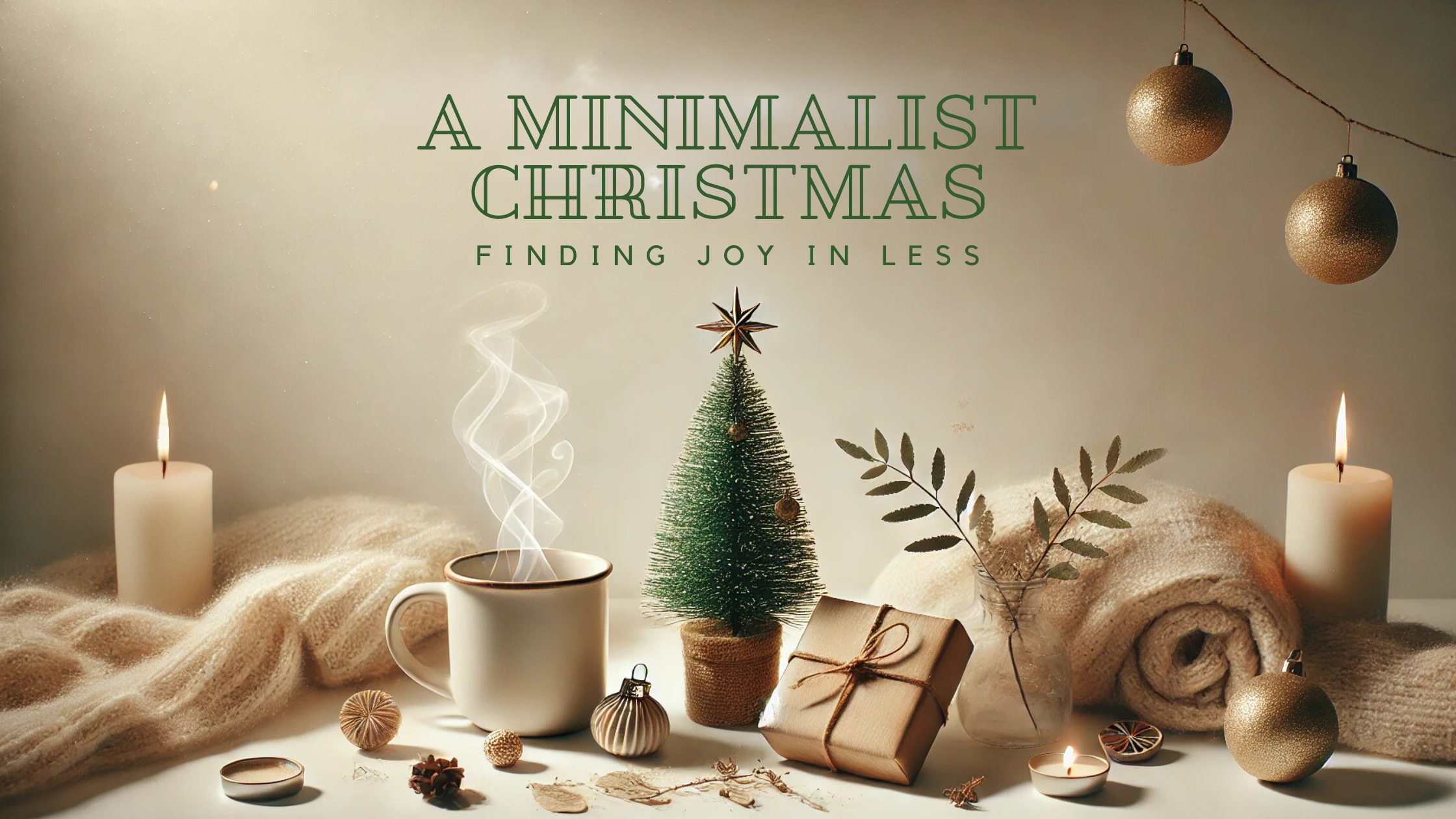 A Minimalist Christmas: Finding Joy in Less