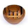 Upcycled Handmade Wooden Knabber Mini Bowl (2 Muster)